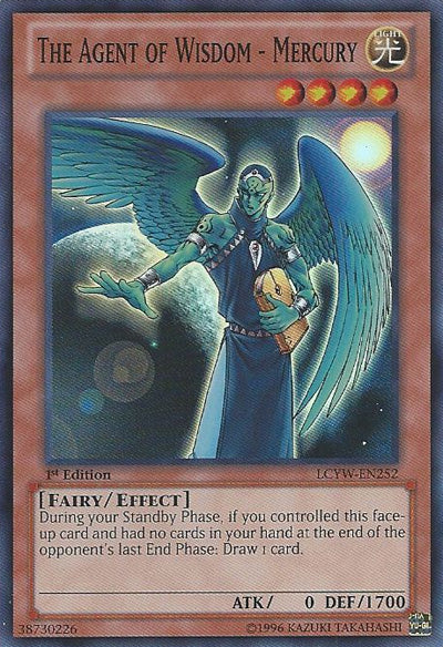 The Agent of Wisdom - Mercury [LCYW-EN252] Super Rare | Gear Gaming Fayetteville