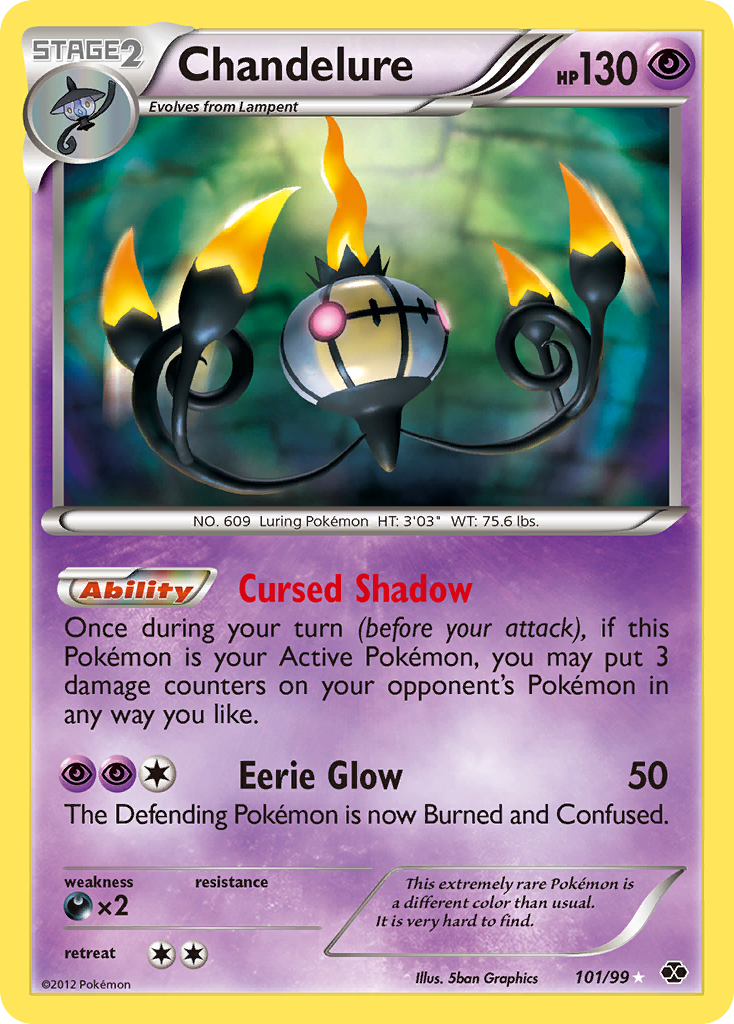 Chandelure (101/99) [Black & White: Next Destinies] | Gear Gaming Fayetteville