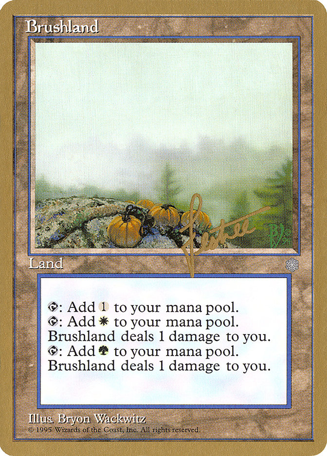 Brushland (Bertrand Lestree) [Pro Tour Collector Set] | Gear Gaming Fayetteville