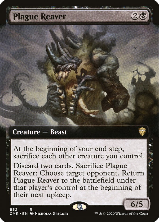 Plague Reaver (Extended Art) [Commander Legends] | Gear Gaming Fayetteville