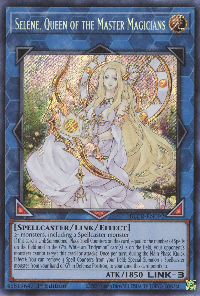 Selene, Queen of the Master Magicians [BLCR-EN092] Secret Rare | Gear Gaming Fayetteville