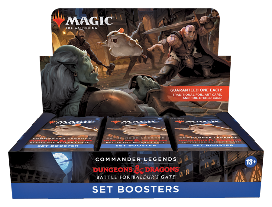 Commander Legends: Battle for Baldur's Gate - Set Booster Display | Gear Gaming Fayetteville