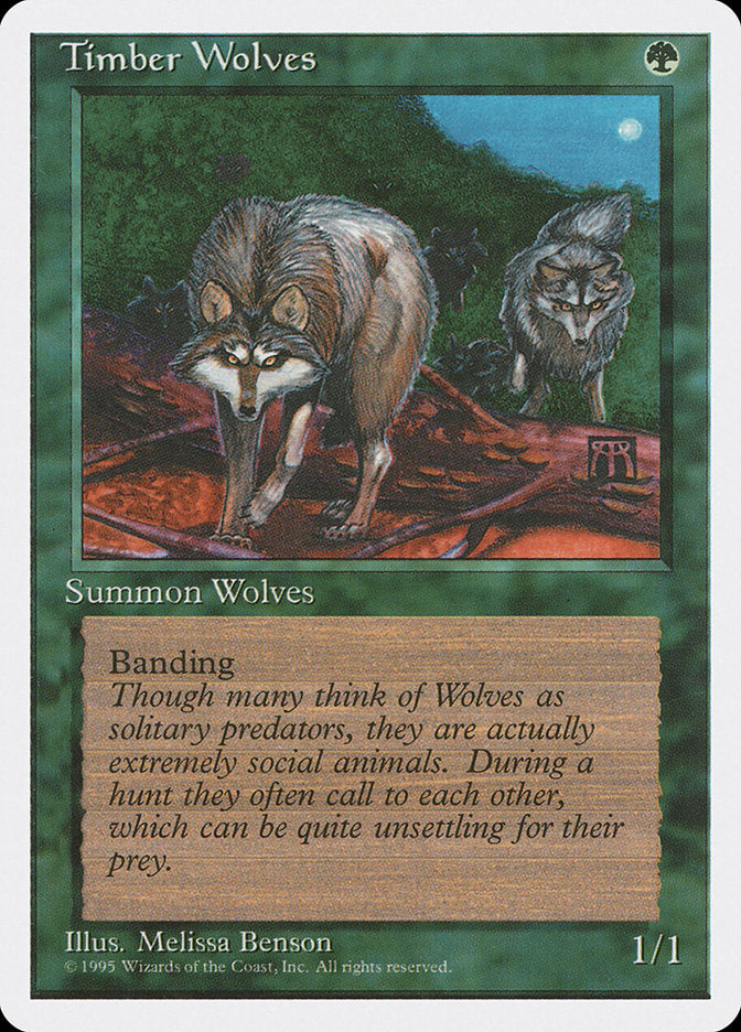 Timber Wolves [Fourth Edition] | Gear Gaming Fayetteville