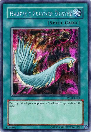 Harpie's Feather Duster [WC4-E003] Prismatic Secret Rare | Gear Gaming Fayetteville