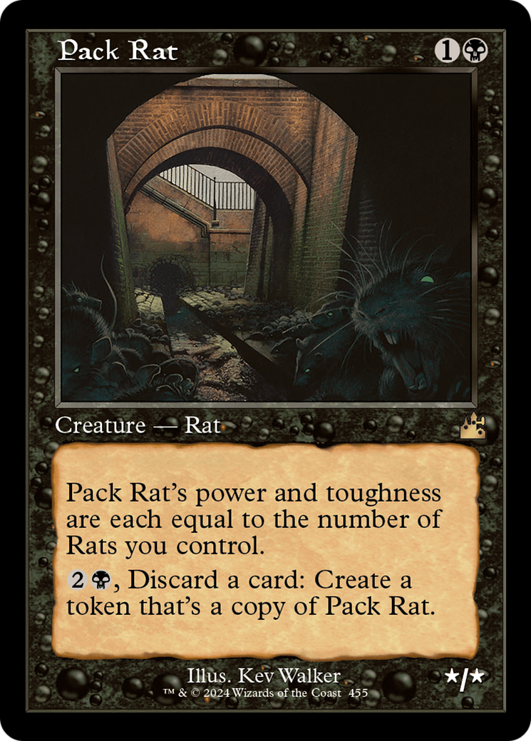 Pack Rat (Retro Frame) [Ravnica Remastered] | Gear Gaming Fayetteville