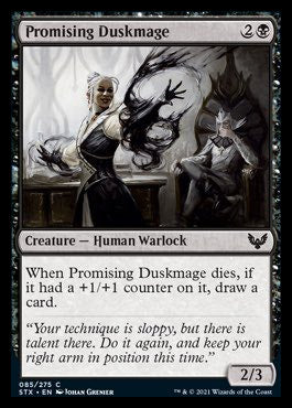 Promising Duskmage [Strixhaven: School of Mages] | Gear Gaming Fayetteville