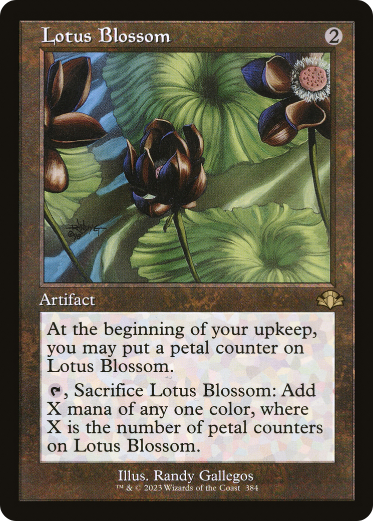 Lotus Blossom (Retro) [Dominaria Remastered] | Gear Gaming Fayetteville