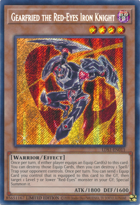 yugioh gearfried cards Yugioh TCG Gearfried The Swordmaster FET-EN022 Ultimate Rare Mint True Believers Gaming and Collectibles