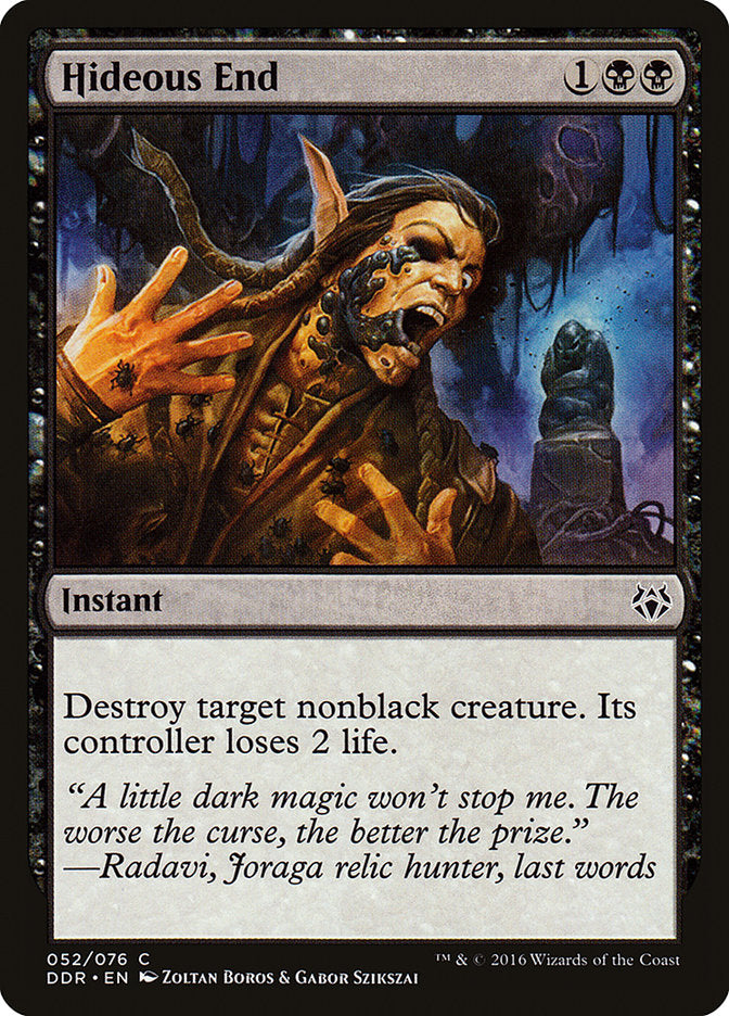 Hideous End [Duel Decks: Nissa vs. Ob Nixilis] | Gear Gaming Fayetteville