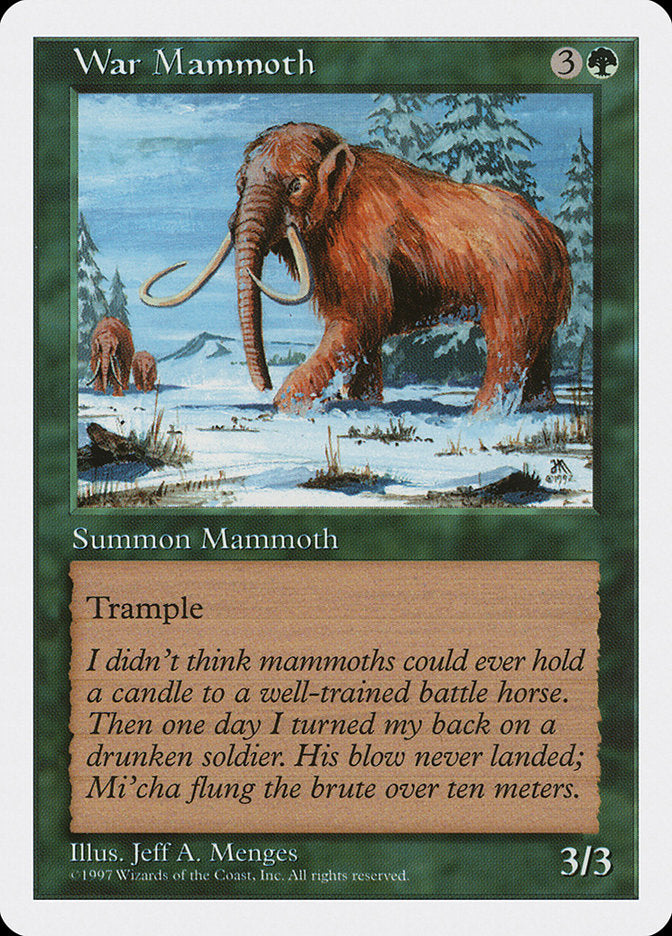 War Mammoth [Fifth Edition] | Gear Gaming Fayetteville