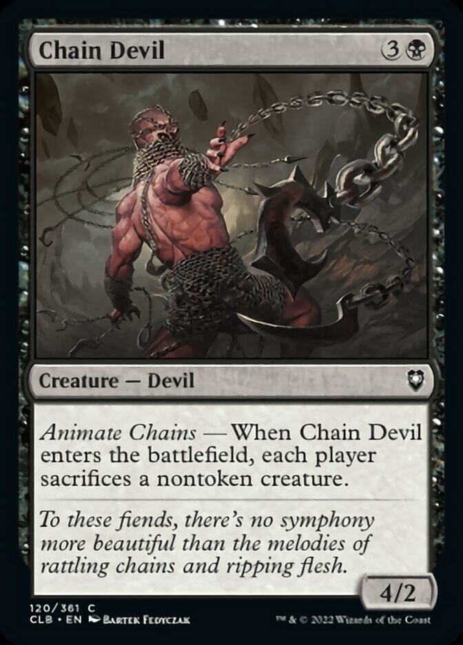 Chain Devil [Commander Legends: Battle for Baldur's Gate] | Gear Gaming Fayetteville