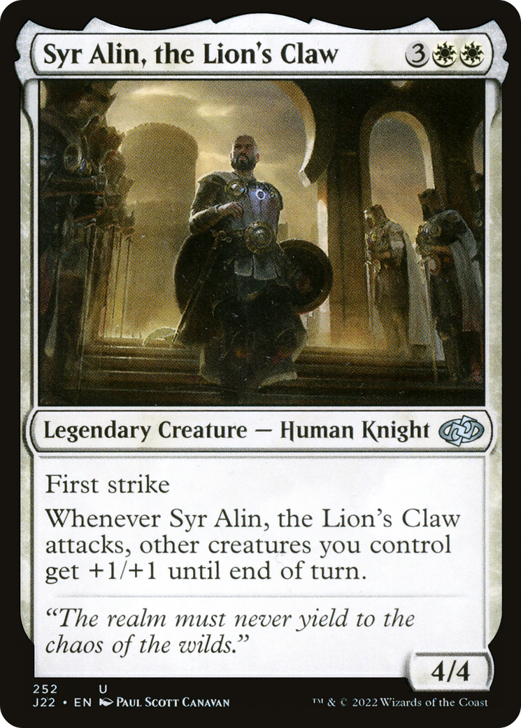 Syr Alin, the Lion's Claw [Jumpstart 2022] | Gear Gaming Fayetteville