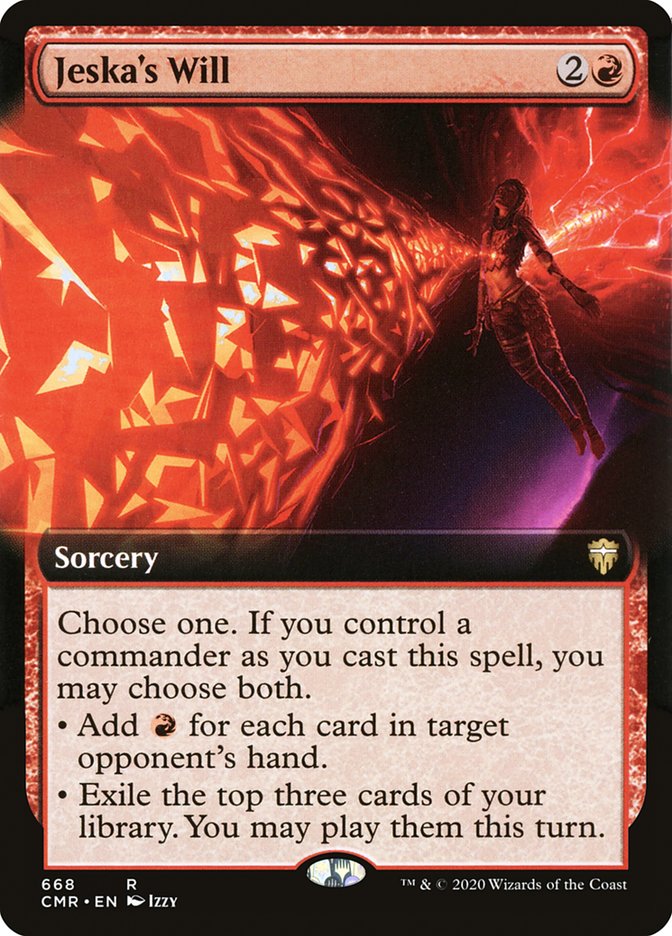 Jeska's Will (Extended Art) [Commander Legends] | Gear Gaming Fayetteville