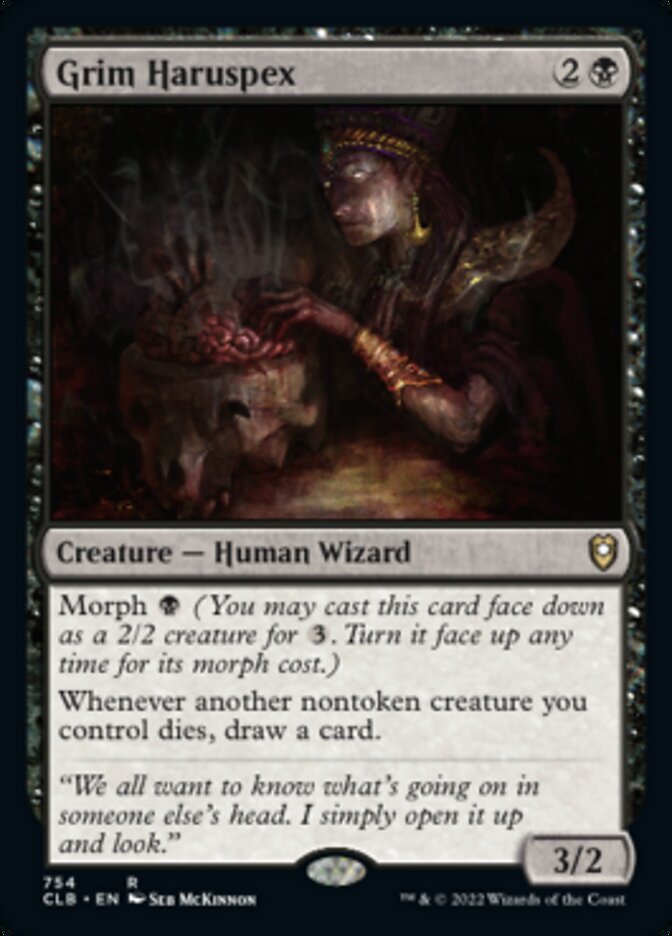 Grim Haruspex [Commander Legends: Battle for Baldur's Gate] | Gear Gaming Fayetteville