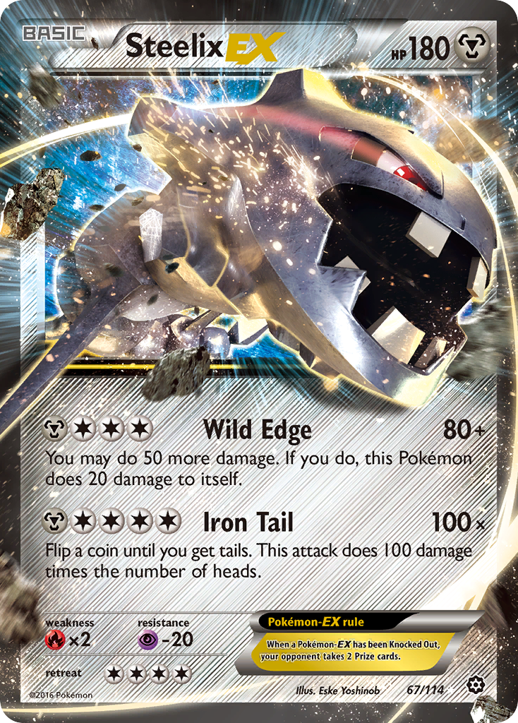 Steelix EX (67/114) [XY: Steam Siege] | Gear Gaming Fayetteville