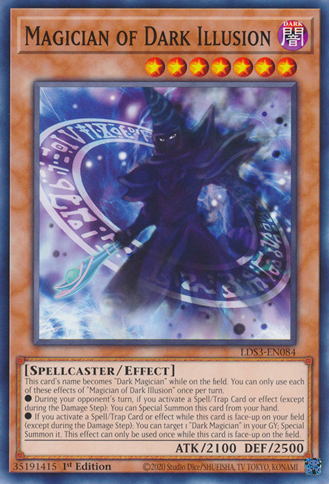 Magician of Dark Illusion [LDS3-EN084] Common | Gear Gaming Fayetteville