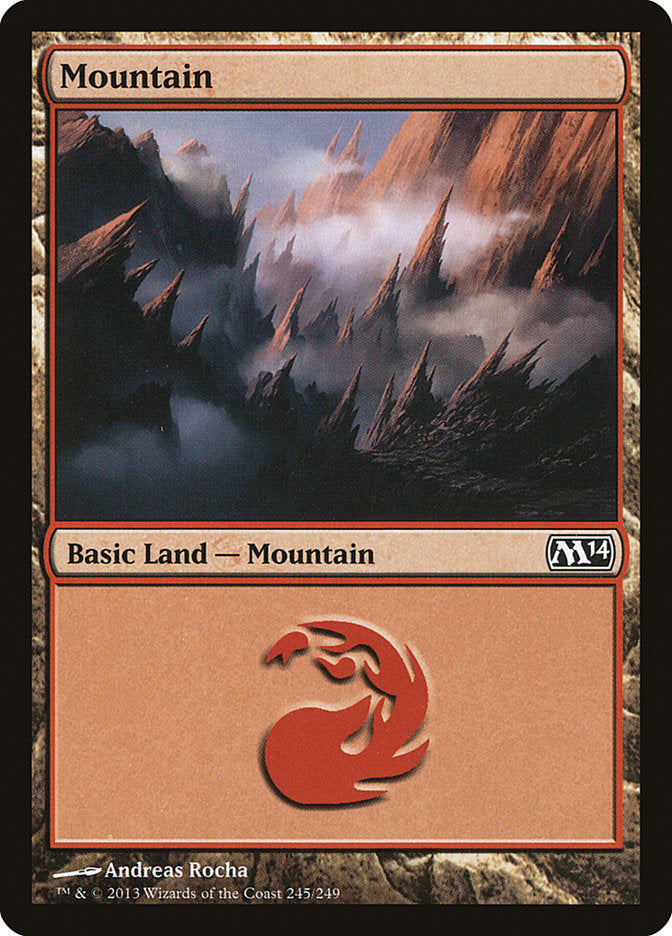 Mountain (245) [Magic 2014] | Gear Gaming Fayetteville