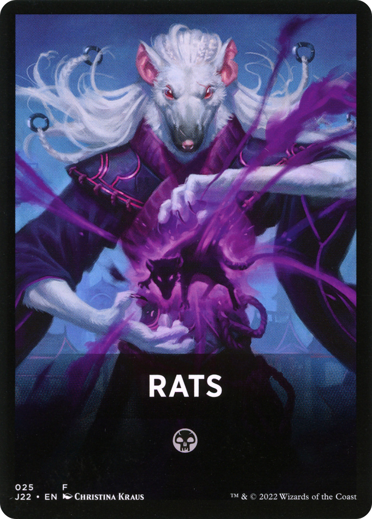 Rats Theme Card [Jumpstart 2022 Front Cards] | Gear Gaming Fayetteville