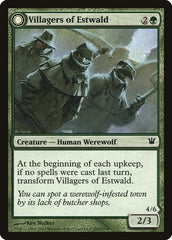 Villagers of Estwald // Howlpack of Estwald [Innistrad] | Gear Gaming Fayetteville