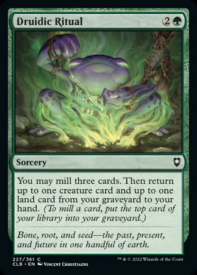 Druidic Ritual [Commander Legends: Battle for Baldur's Gate] | Gear Gaming Fayetteville