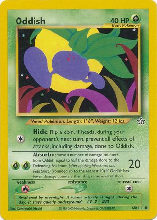 Oddish (68/111) [Neo Genesis Unlimited] | Gear Gaming Fayetteville