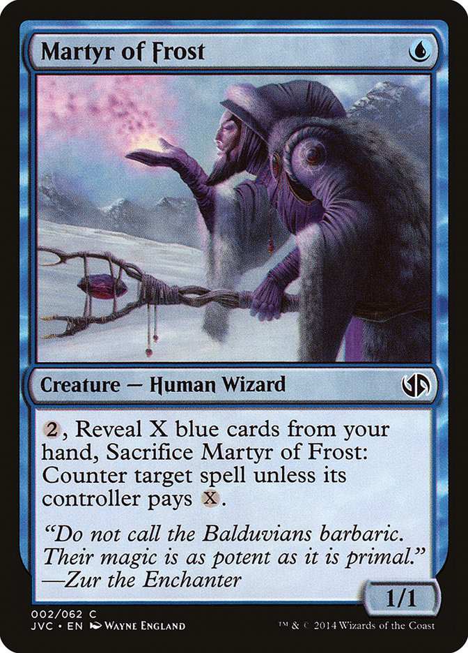 Martyr of Frost [Duel Decks Anthology] | Gear Gaming Fayetteville