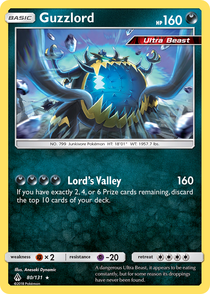 Guzzlord (80/131) [Sun & Moon: Forbidden Light] | Gear Gaming Fayetteville