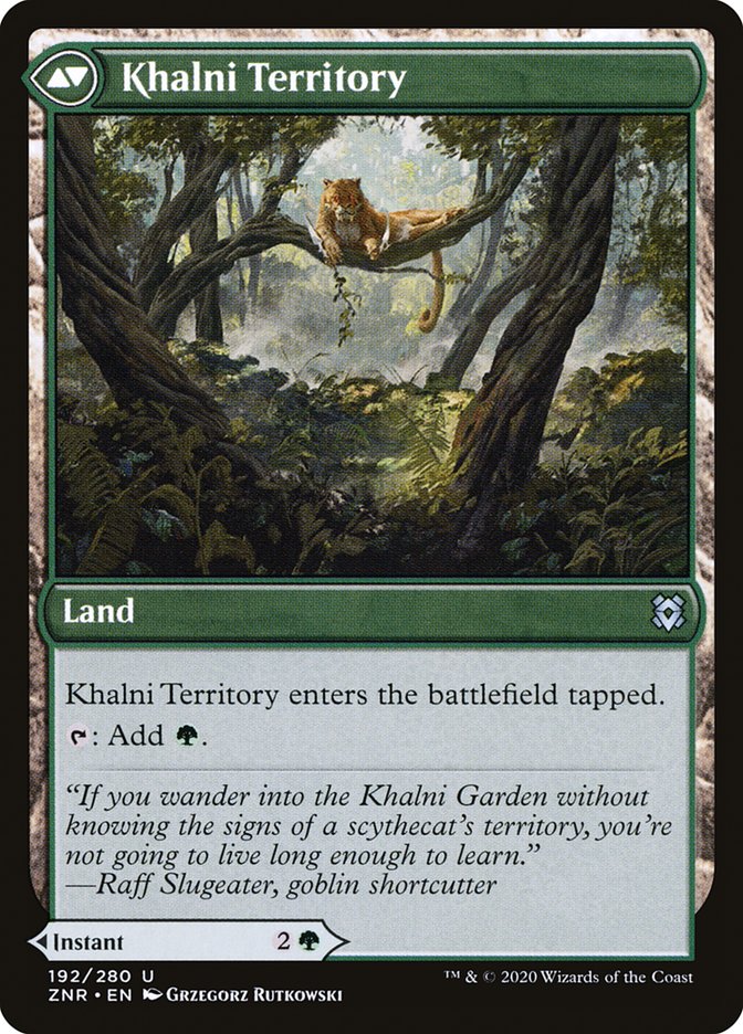 Khalni Ambush // Khalni Territory [Zendikar Rising] | Gear Gaming Fayetteville