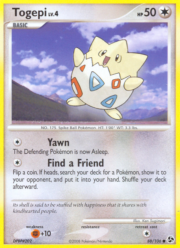 Togepi (88/106) [Diamond & Pearl: Great Encounters] | Gear Gaming Fayetteville