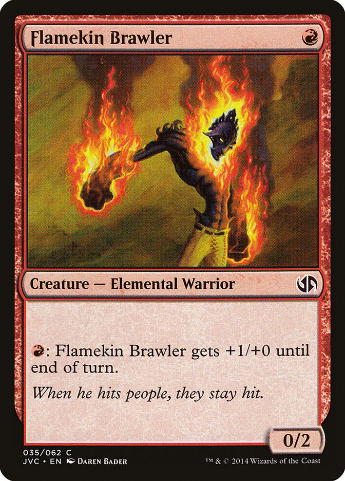 Flamekin Brawler [Duel Decks Anthology] | Gear Gaming Fayetteville