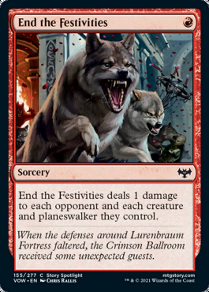 End the Festivities [Innistrad: Crimson Vow] | Gear Gaming Fayetteville