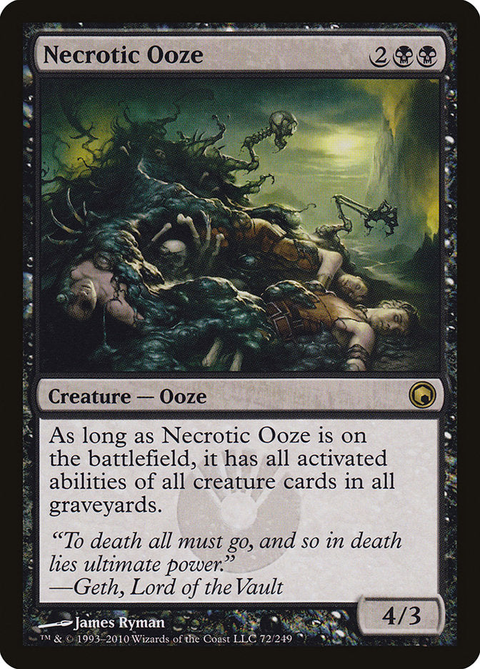 Necrotic Ooze [Scars of Mirrodin] | Gear Gaming Fayetteville