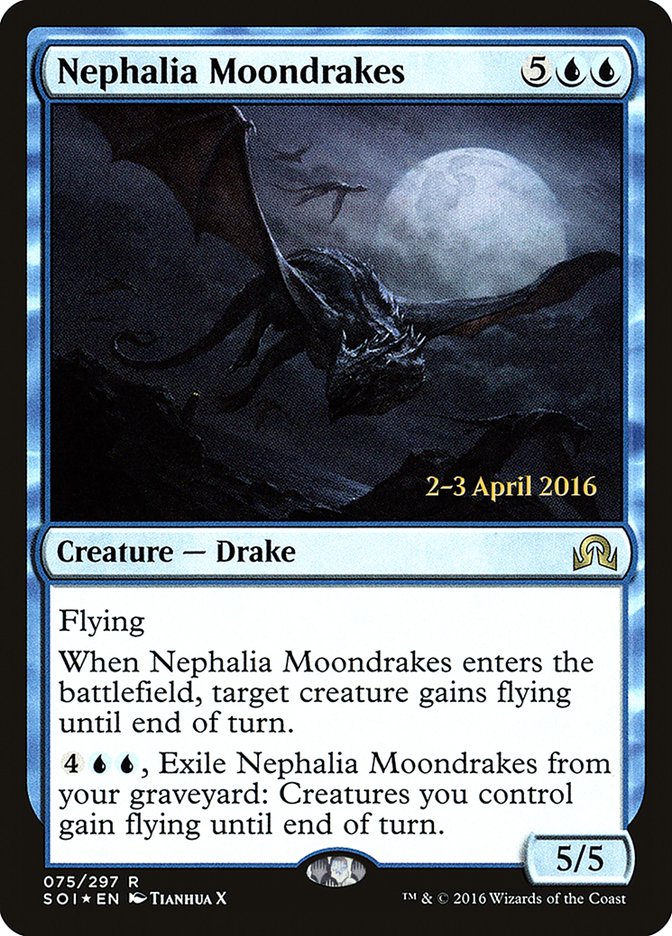 Nephalia Moondrakes [Shadows over Innistrad Prerelease Promos] | Gear Gaming Fayetteville