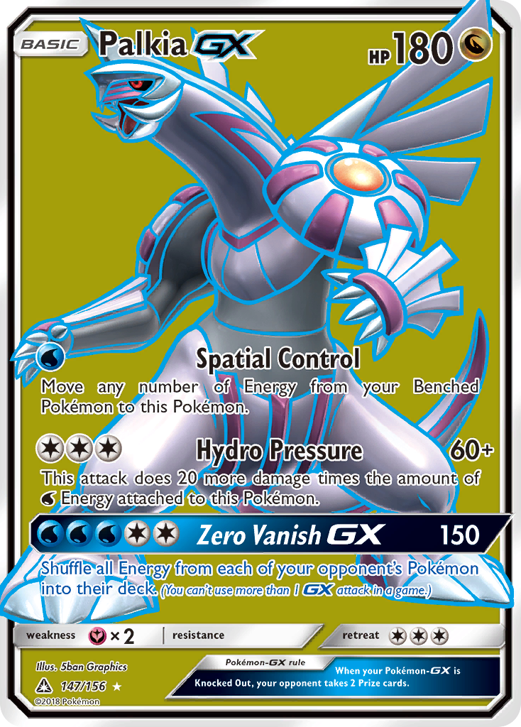 Palkia GX (147/156) [Sun & Moon: Ultra Prism] | Gear Gaming Fayetteville
