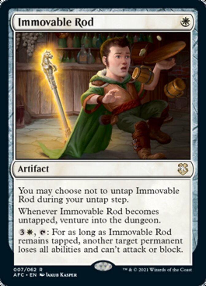 Immovable Rod [Dungeons & Dragons: Adventures in the Forgotten Realms Commander] | Gear Gaming Fayetteville