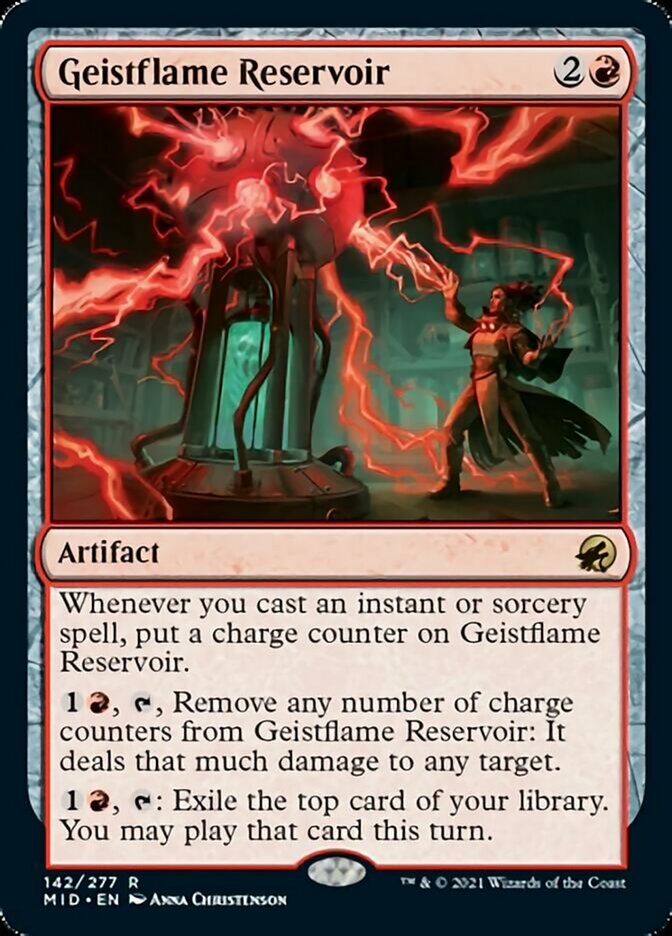 Geistflame Reservoir [Innistrad: Midnight Hunt] | Gear Gaming Fayetteville