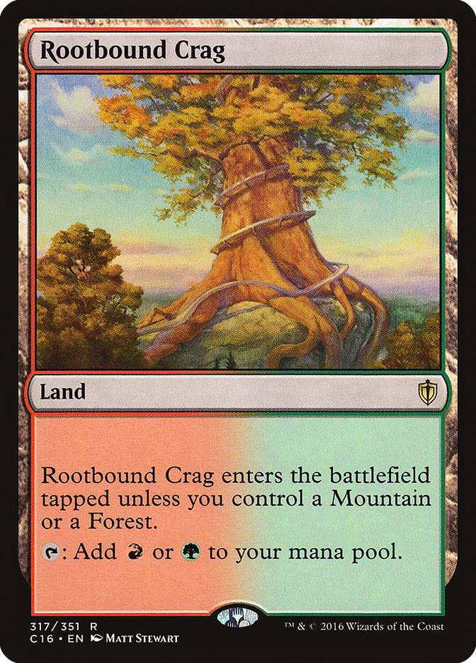 Rootbound Crag [Commander 2016] | Gear Gaming Fayetteville