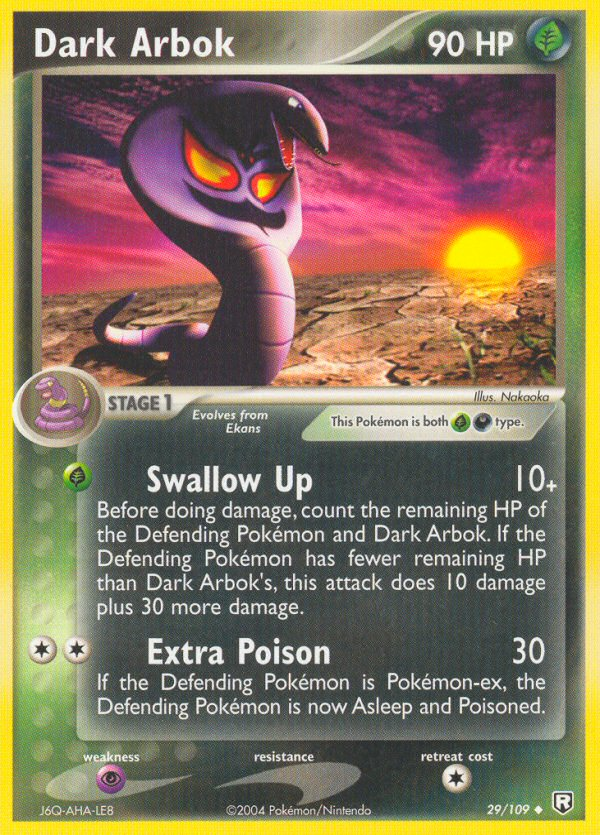 Dark Arbok (29/109) [EX: Team Rocket Returns] | Gear Gaming Fayetteville