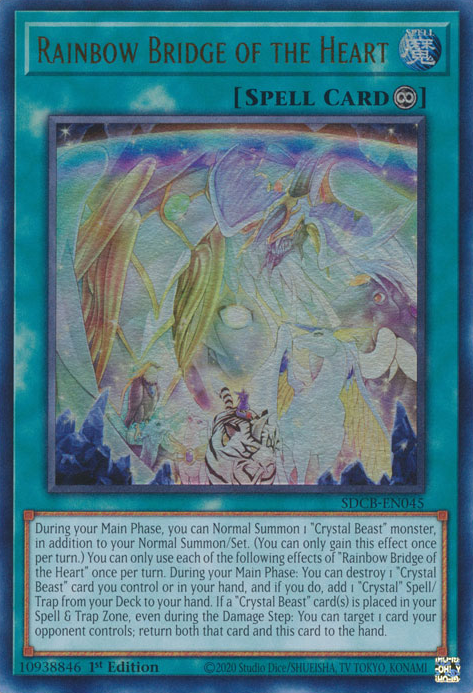 Rainbow Bridge of the Heart [SDCB-EN045] Ultra Rare | Gear Gaming Fayetteville