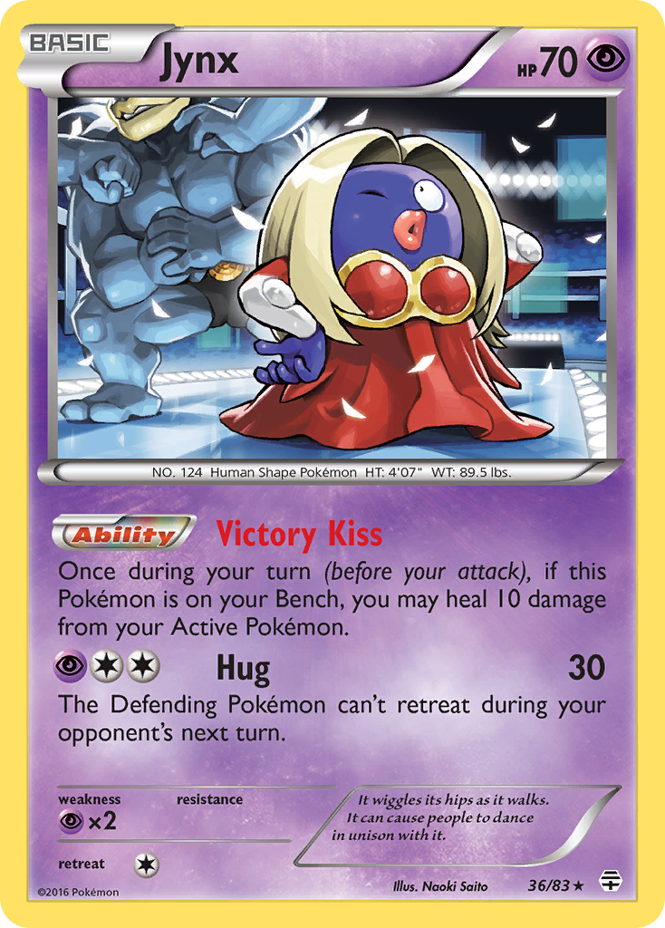 Jynx (36/83) [XY: Generations] | Gear Gaming Fayetteville