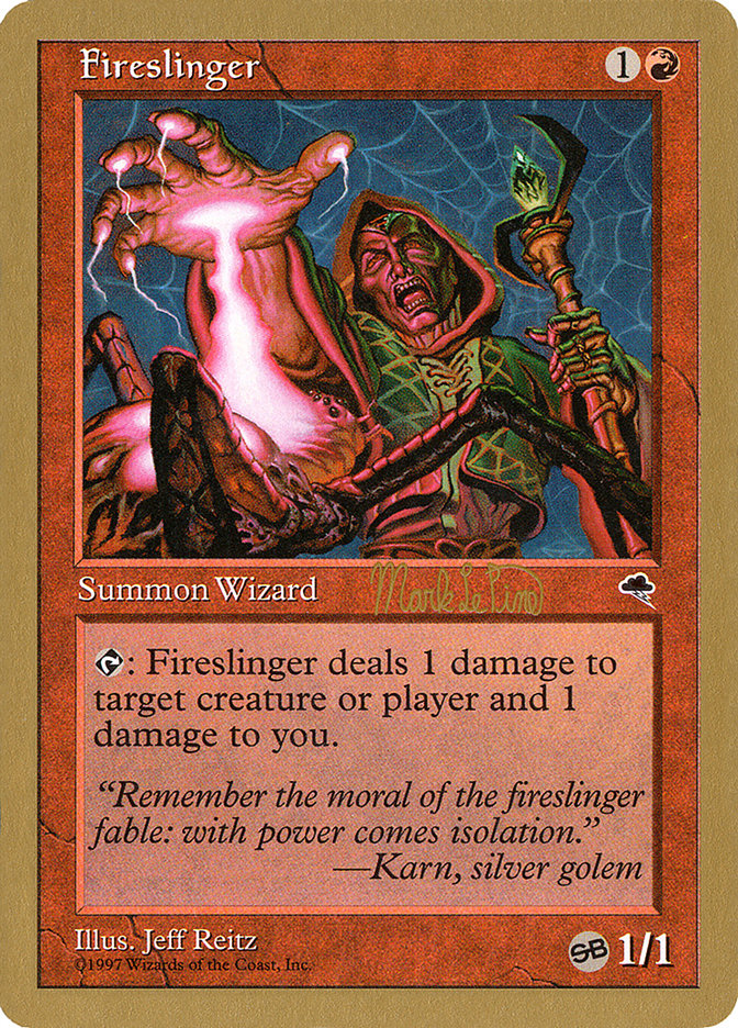 Fireslinger (Mark Le Pine) (SB) [World Championship Decks 1999] | Gear Gaming Fayetteville