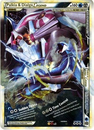 Palkia & Dialga LEGEND (101/102) (Jumbo Card) [HeartGold & SoulSilver: Triumphant] | Gear Gaming Fayetteville