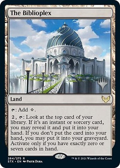 The Biblioplex (Promo Pack) [Strixhaven: School of Mages Promos] | Gear Gaming Fayetteville