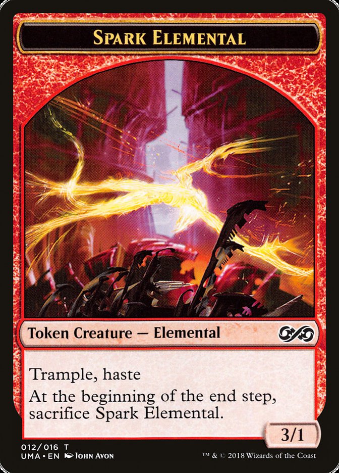 Spark Elemental Token [Ultimate Masters Tokens] | Gear Gaming Fayetteville