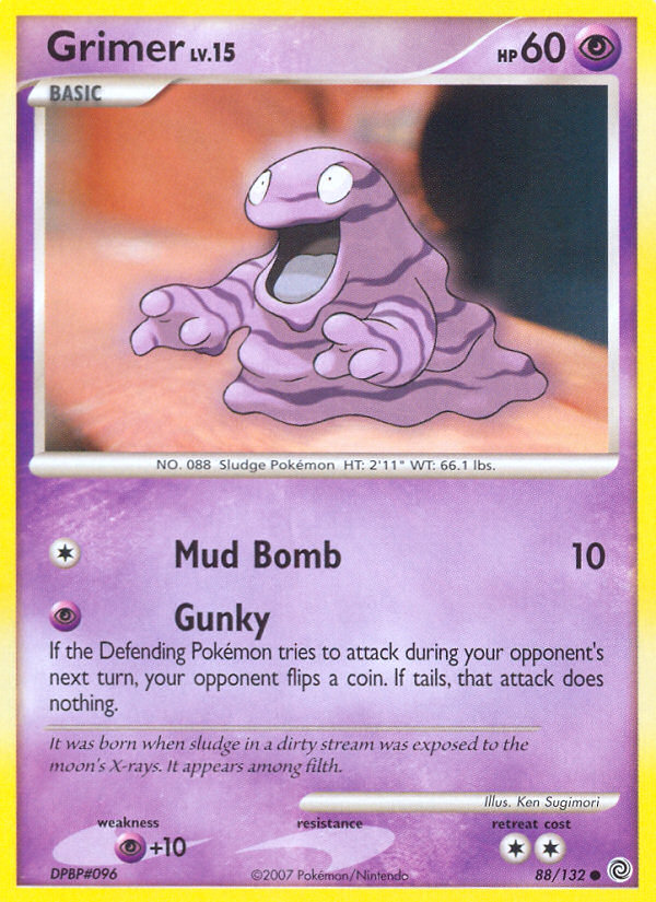 Grimer (88/132) [Diamond & Pearl: Secret Wonders] | Gear Gaming Fayetteville