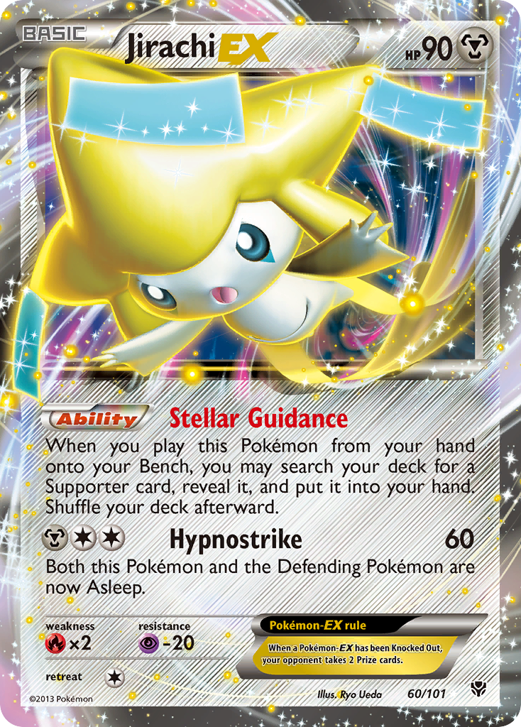 Jirachi EX (60/101) [Black & White: Plasma Blast] | Gear Gaming Fayetteville