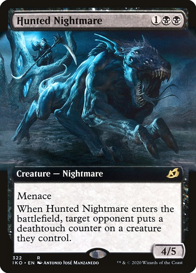 Hunted Nightmare (Extended Art) [Ikoria: Lair of Behemoths] | Gear Gaming Fayetteville