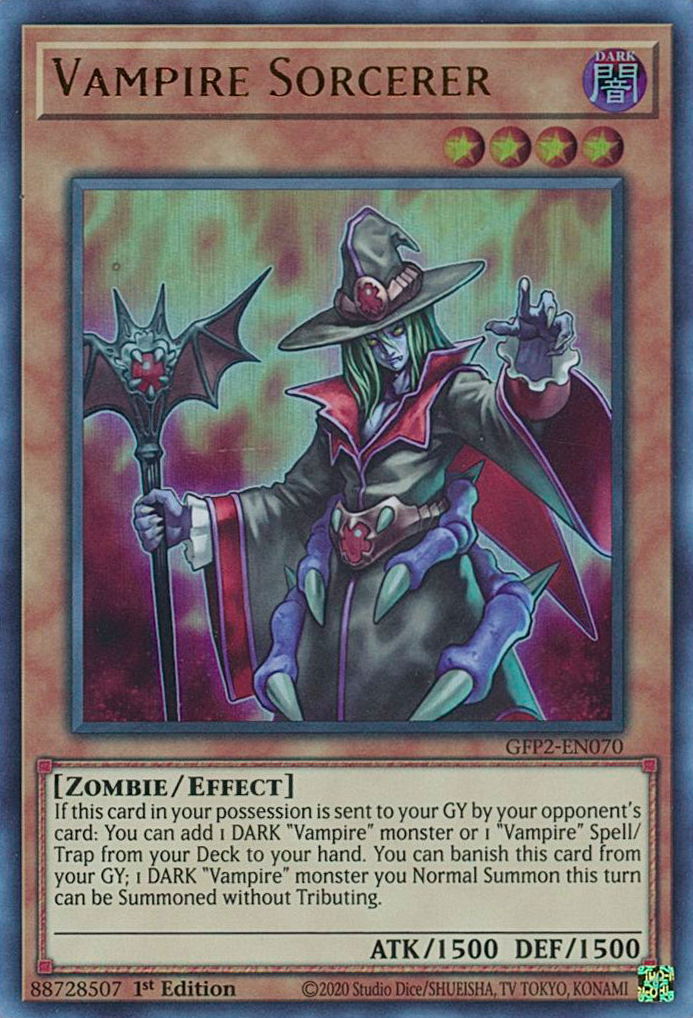 Vampire Sorcerer [GFP2-EN070] Ultra Rare | Gear Gaming Fayetteville