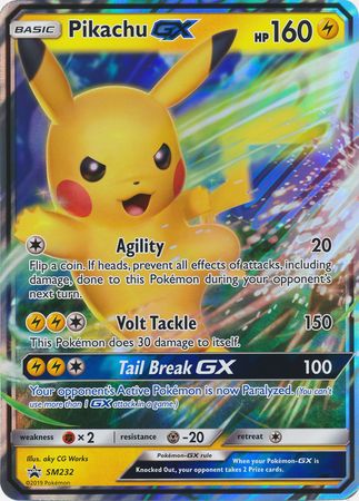 Pikachu GX (SM232) (Jumbo Card) [Sun & Moon: Black Star Promos] | Gear Gaming Fayetteville