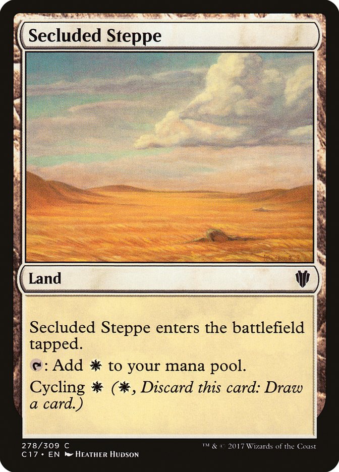 Secluded Steppe [Commander 2017] | Gear Gaming Fayetteville